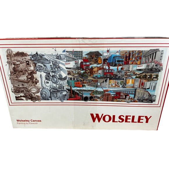 Wolseley Canvas Jigsaw Puzzle by Elsworth 748 Piece 32 x 12 Autos Transportation - Picture 1 of 6